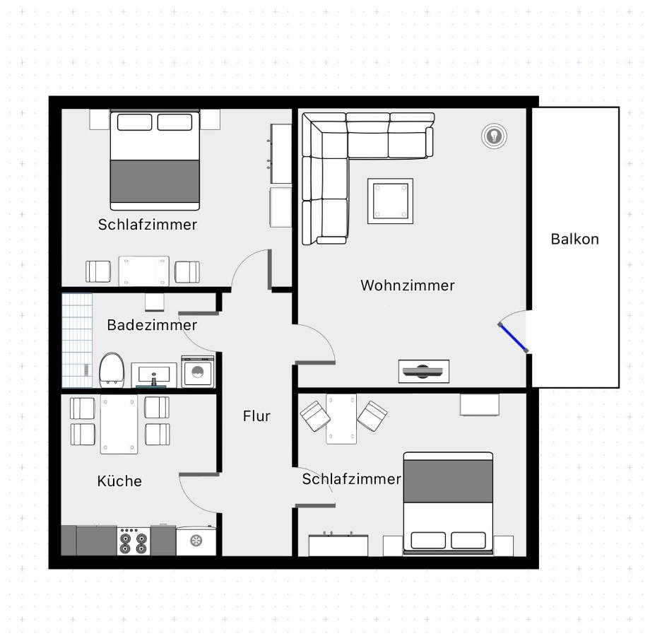 אמדן Ferienwohnung Wippsteert - 5 Sterne - Mit Balkon Und Pkw Stellplatz מראה חיצוני תמונה