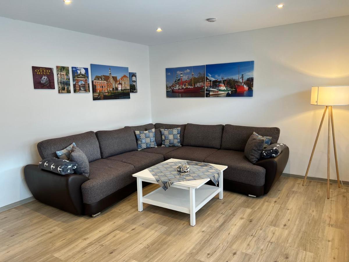 אמדן Ferienwohnung Wippsteert - 5 Sterne - Mit Balkon Und Pkw Stellplatz מראה חיצוני תמונה
